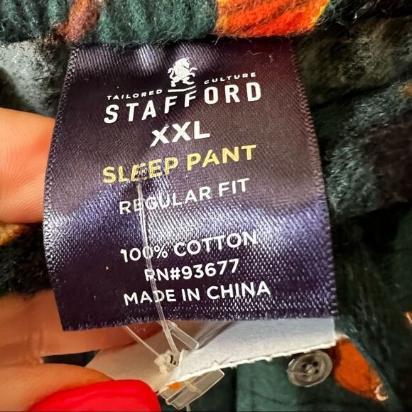 MENS XXL PAJAMA BOTTOMS SLEEP PANT LOUNGERS FLANNEL PIPE and WHISKEY THEME - Picture 3 of 6